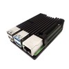 justPi korpusas Raspberry Pi 4B - aliuminis - juodas - LT-4B03