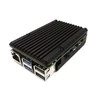 juodas aliuminio korpusas Raspberry Pi 4B