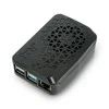 Raspberry Pi 4B dėklas Argon Poly+ Juodas