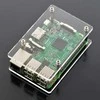 Oem Raspberry Pi dėžutė - permatoma atvira V2