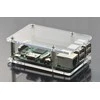 Oem Raspberry Pi dėžutė - permatoma atvira V2