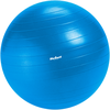 Reabilitacinis gimnastikos kamuolys 75 cm su rankine pompa, mėlynas, REBEL ACTIVE
