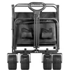 Vežimėlis Paplūdimio vežimėlis su stabdžiu, 150 l, ​​100 kg, Rebel Active