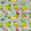 Rebel Mata Edukacinis kilimėlis vaikams, dėlionė 120 x 120 cm, automobiliukai
