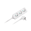 Rebel elektros tinklo ilgintuvas 3 lizdai 3m - 3x1.5mm