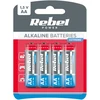 REBEL EXTREME LR06 šarminės baterijos, 4 vnt./bl