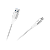 REBEL USB - micro USB kabelis 0.5m Baltas