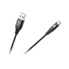 REBEL USB - USB-C kabelis 0.5m Juodas