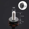 Oem Reguliuojama kojelė baldams - M8 22x18mm - juoda - baldų kojelė su poveržle