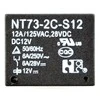 Oem Relė NT73-2C-S12 - 12V ritė, 2x 12A/125VAC kontaktai