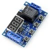 Oem Relės modulis 1 kanalo su uždelsimu - 10A/250VAC kontaktai - 5V ritė
