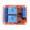 Oem Relės modulis 2 kanalų H/L su optoizoliacija - 10A/250VAC kontaktai - 5V ritė