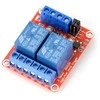 Oem Relės modulis 2 kanalų H/L su optoizoliacija - 10A/250VAC kontaktai - 5V ritė
