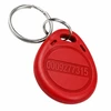 RFID raktų pakabukas 125KHz raudonas NFC bekontaktis unikalus domofonas x10 vnt