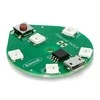 RGB LED juosta 5xUSB 5V šviesos diodai - su šablono pasirinkimu - apvali - Kitronik 35158
