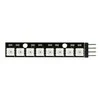Oem RGB LED juosta WS2812 5050 x 8 šviesos diodai - 53 mm - lituotos jungtys