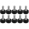 Rievota rankenėlė M4x10mm - rankenėlė, bakelito galvutės varžtas
