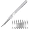 Oem Rinkinys - chirurginiai peiliai - 10 vnt - 11 tipo skalpelis - skalpelio rankena