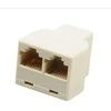 Oem RJ45 tinklo kabelio skirstytuvas – nuo 1 lizdo iki 2 RJ-45 lizdų
