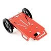 Roboto važiuoklė mini 2WD - Feetech FT-MC-001-KIT su FS90R servo varikliais