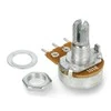 Oem Rotacinis potenciometras 101Ohm tiesinis 1/5W B0.1K/B101 - 5 vnt
