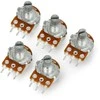 Oem Rotacinis potenciometras 20kOhm tiesinis 1/5W B20K - 5 vnt