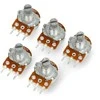 Oem Rotacinis potenciometras 501Ohm tiesinis 1/5W B0.5K/B501 - 5 vnt