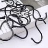 Oem S tipo kabliukas - 65mm - Juoda - Metalinė kabykla -