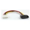 Akyga Oem SATA - Molex adapteris - 15 cm