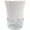 Savaime drėkinamas HEKS vazonas - 9 cm - baltas žiedų uždangalas