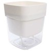 Oem Savaime laistantis gėlių vazonas - 10.2 cm - Baltas - Automatinis augalų laistymas
