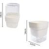 Oem Savaime laistantis gėlių vazonas - 10.2 cm - Baltas - Automatinis augalų laistymas
