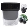 Oem Savaime laistantis gėlių vazonas - 10.2 cm - Baltas - Automatinis augalų laistymas