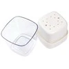 Oem Savaime laistantis gėlių vazonas - 10.2 cm - Baltas - Automatinis augalų laistymas