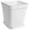 Oem Savaime laistantis gėlių vazonas – 14.5 cm – baltas – su