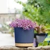 Oem Savaime laistantis gėlių vazonas – 14.5 cm – baltas – su