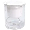 Oem Savaime laistantis gėlių vazonas – 14.5 cm – baltas – su