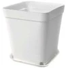 Oem Savaime laistantis gėlių vazonas – 14.5 cm – baltas – su