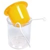 Oem Savaime laistantis gėlių vazonas – 14.5 cm – baltas – su