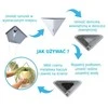 Oem Savaime laistantis gėlių vazonas – 14.5 cm – baltas – su