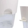 Oem Savaime laistantis gėlių vazonas – 14.5 cm – baltas – su