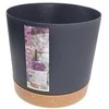 Oem Savaime laistantis gėlių vazonas – 14.5 cm – baltas – su