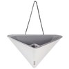 Oem Savaime laistantis gėlių vazonas – 14.5 cm – baltas – su