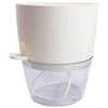 Oem Savaime laistantis gėlių vazonas – 14.5 cm – baltas – su