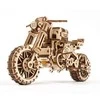 Scrambler UGR-10 su šonine vežimėliu - mechaninis sulankstomas modelis - lukštas - 380 elementų - Ugearsmodels 70137