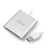 UNITEK Y-9313 Unitek USB3.0 su Multi-In-One Aliuminio kortelių skaitytuvu Y-9313