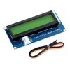 Seeed Studio Grove, 2x16 simbolių LCD ekranas su apšvietimu (juoda ant geltonos)