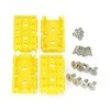 Seeed Studio Grove, Geltona Wrapper, blokai moduliams 1x2, 4vnt