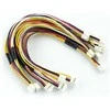 Seeed Studio Grove, penkių lizdas-lizdas 4 kontaktų, 2mm / 20cm laidų rinkinys, I2C spliteris
