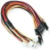 Seeed Studio Grove, servo variklių ir jutiklių laidas, 20cm, 5vnt